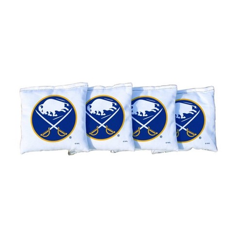 Nhl Buffalo Sabres Corn-filled Cornhole Bags White - 4pk : Target