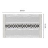 REGALWOVEN Cotton Linen Washable Indoor Outdoor Placemats 20" x 12" 4 Pcs - 3 of 4