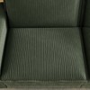 Corduroy Deep Seat Modular L-Shaped Sectional Sofa with 4 Pillows & Ottoman - 2 of 4