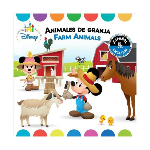Farm Animals Animales De Granja English Spanish Disney Baby Disney Bilingual By R J Cregg Board Book Target