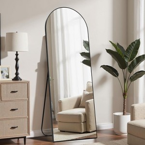 BEAUTYPEAK Arched Full Length Standing Full Body Floor Mirror - 1 of 4