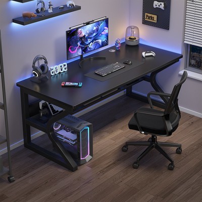 31" Small Computer Desk, Home Office Desks, Small Desk for Bedroom, Writing Study Work Table for Home and Office, Etc, White