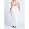 ELOQUII Women's Plus Size Conversational Crochet Dress - 3 of 3