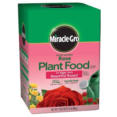 Miracle-Gro Water Soluble Rose Plant Food