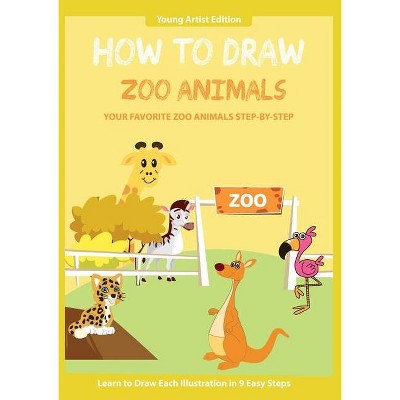 How to Draw Zoo Animals - by  Thomas Media (Paperback)