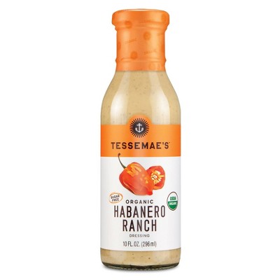 Tessemae's Organic Habanero Ranch Dressing - 10 fl oz