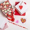 4E's Novelty 36 Valentine's Day Stationary Sets - 36 Pencils, 36 Heart Erasers, 104 Stickers - Classroom Exchange Gifts, Party Favors - 2 of 4