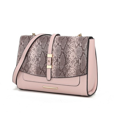 MKF Collection Melody Vegan Leather Women’s Crossbody Shoulder Handbag Purse by Mia K