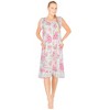 JEFFRICO Womens Sleeveless Nightgowns Sleepwear Soft Pajama Dress Nightshirts - 2 of 4