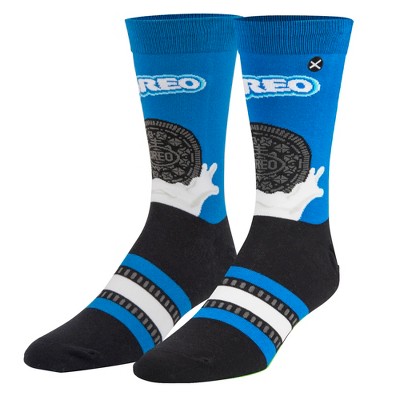 ODD SOX, Oreo Cookies Funny Socks for Men & Women, Novelty Print, Crew Length