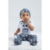 Disney Nightmare Before Christmas Zero Oogie Boogie Jack Skellington Baby Bodysuit Pants and Hat 3 Piece Outfit Set Newborn to Infant  - image 2 of 4