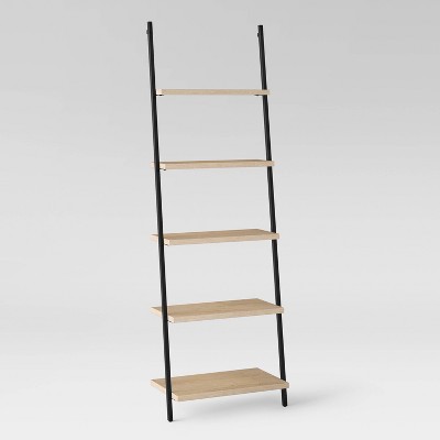 72" Loring 5 Shelf Leaning Bookshelf - Threshold™