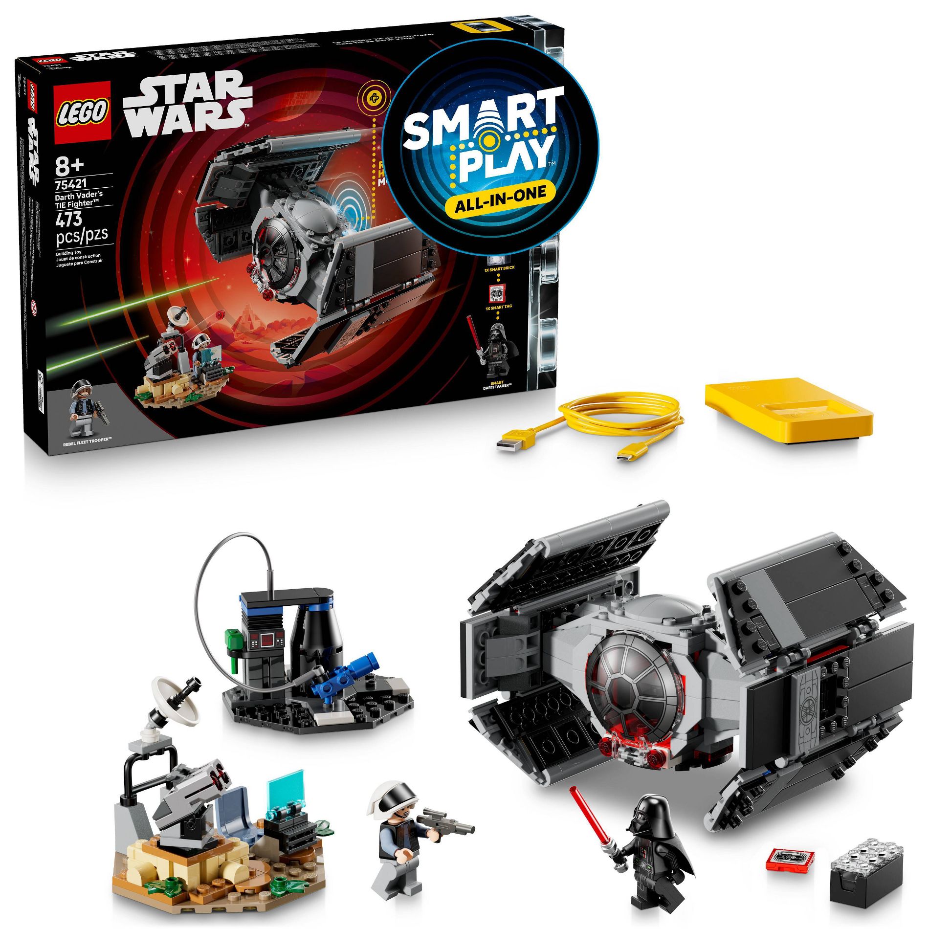 LEGO Star Wars SMART Play: Darth Vader’s TIE Fighter 75421