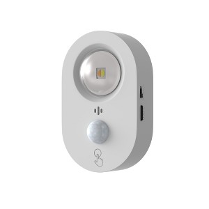 DORESshop 3-Pack White LED Under Cabinet Lighting for Kitchen, Motion Sensor Dimmable Under Counter Lights with Remote - 1 of 4