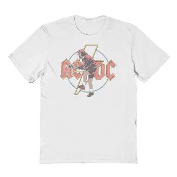 Let There Be Rock Acdc Youth Boy\'s White T-shirt : Target