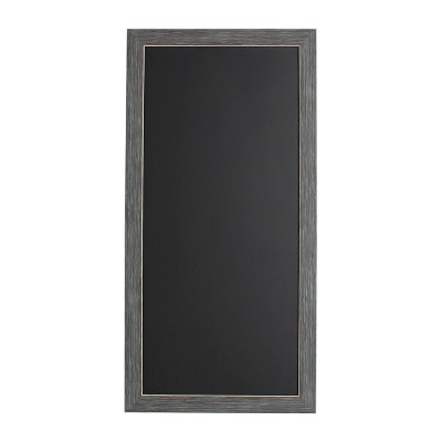 24 X 24 Stallard Wood Wall Chalkboard With Hooks White - Kate And Laurel  : Target