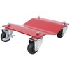 NAYSAYE Car Wheel Dolly Set of 4 Heavy Duty Car Tire Dolly with Steel Frame 2500lb Capacity, Red, 11.8"*4.3"*75.9" - 4 of 4