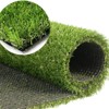Petgrow Artificial Turf Synthetic Grass 4x6FT, Fake Faux Grass Rug 0.8" Pile Height Fake Lawn Indoor Outdoor Realistic Turf with Drainage Holes - 2 of 4