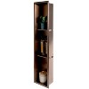 ALFI ABNP0836-BC 8Inch x 36Inch Brushed Copper PVD Stainless Steel Vertical Triple Shelf Shower Niche - 3 of 4