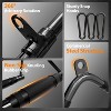 Cable Attachments for Gym, Cable Attachment Set with LAT Pulldown, V Bar, Double D Handle, Ankle Straps, and Barbell Clamps for Home Gym - 4 of 4