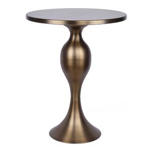 NicBex Metal Accent Table Oil Rubbed Bronze Finish, Contemporary Side Table for Living Room, Entryway - 1 of 4