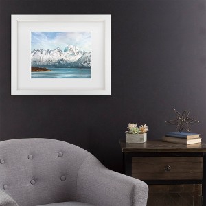 Trademark Fine Art Philippe Sainte Laudy In The Middle of The Blue Matted Framed Art - 1 of 4