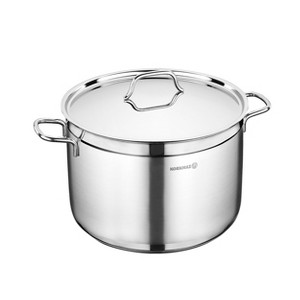 Korkmaz Alfa 2 Piece Stainless Steel Casserole Dish with Lid - 1 of 4