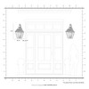 Livex Lighting Wentworth 4 - Light Wall Light in  Charcoal - 2 of 4