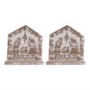Melrose White Washed Nativity Sign (Set of 2) - 2 of 2