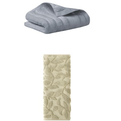 REGALWOVEN Cotton Bathroom Hand Towels for Kitchen Hotel Spa 14" x 30" 2 Pcs