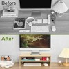 Gigas Smart Bamboo Laptop Stand With Storage - 3 of 4