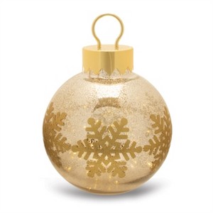 LED Mercury Glass Ornament 13"H - 1 of 3