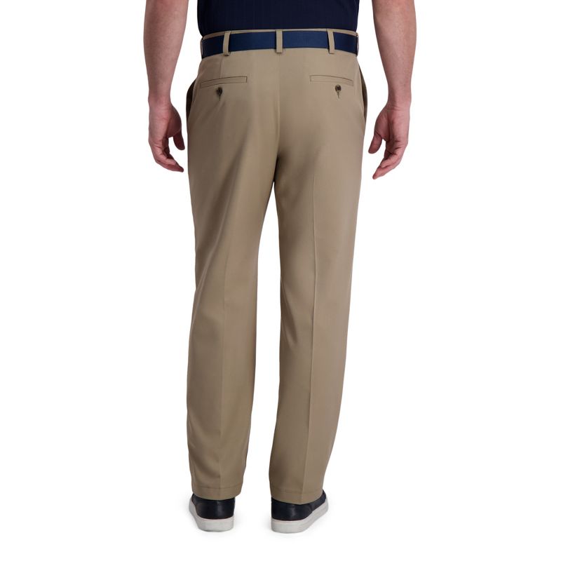 Haggar Men's Cool Right Classic Fit Flat Front Performance Pant 36 X 32 ...