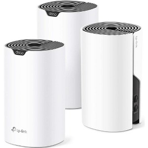 TP-Link Deco Whole Home Mesh Wi-Fi System – Coverage, Wi-Fi Router/Extender Deco S4  White Manufacturer Refurbished - 1 of 4