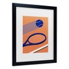 Trademark Fine Art - Rosi Feist  Tennis 80s Matted Framed Art - 3 of 4