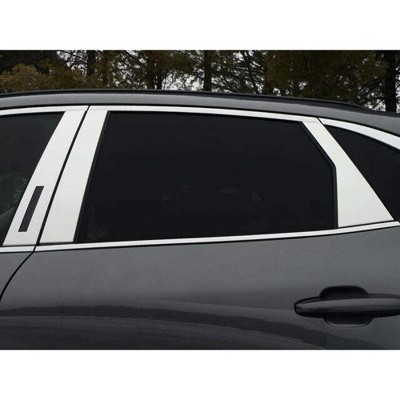 QAA is Compatible with 2020-2020 Ford Escape 6 Piece Stainless Pillar Post Trim PP60361
