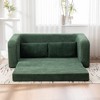 Hrinhom 71.2"W Loveseat Sofa,Convertible Sleeper Lounge Couch - 4 of 4