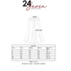 24seven Comfort Apparel Women's Elastic Waist Maxi Skirt - 4 of 4