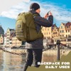 Generic Tactical Backpack for Men, Water Resistant 40L Military Backpack, for Hiking, Camping, Gym with Molle System - 2 of 4