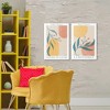 Stupell Industries Botanicals over Geometrics 2pc Canvas Art Set - 2 of 4
