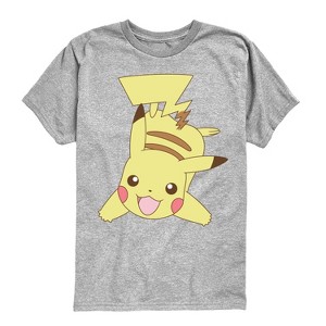 Boys' - Pokémon - Pikachu Red Cheeks Short Sleeve Graphic T-Shirt - 1 of 4