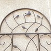 MAYEERTY 2 Pack Metal Garden Trellis 86.7 x 19.7 Inch Rustproof Climbing Plants Support Brown Outdoor Flower - 3 of 4