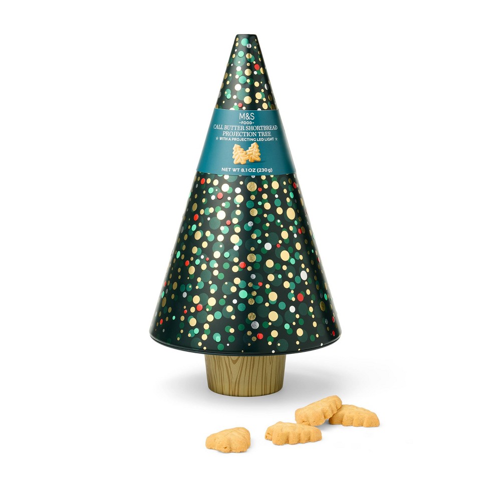 M&S Shortbread Projection Tree - 8.11oz