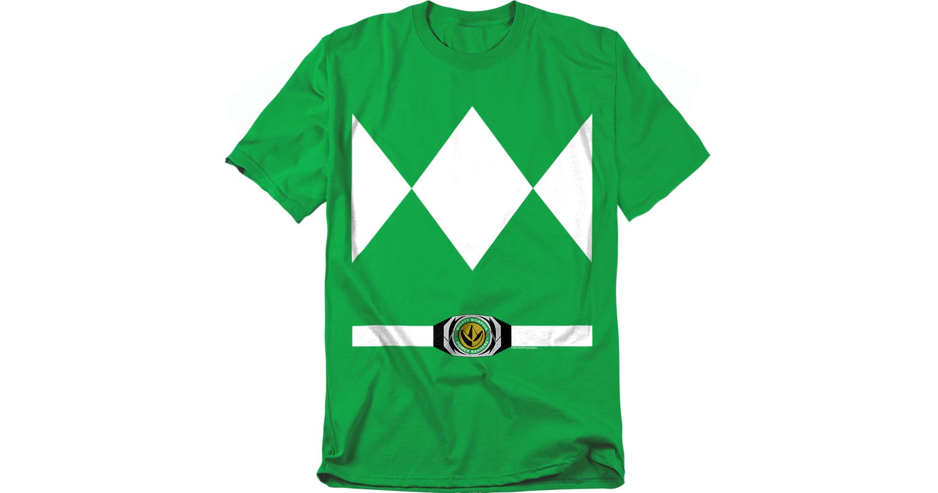 Men's Power Rangers Green Ranger Uniform T-Shirt