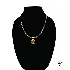 Aria Jeweler Inc Chain with Lion Pendant - 1 of 2