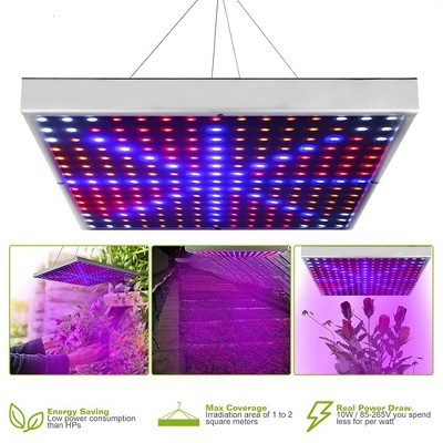 Full Spectrum 15W LED Grow Light with 225 LEDs for Indoor Plants