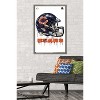 Trends International NFL Chicago Bears - Drip Helmet 20 Framed Wall Poster Prints - 2 of 4