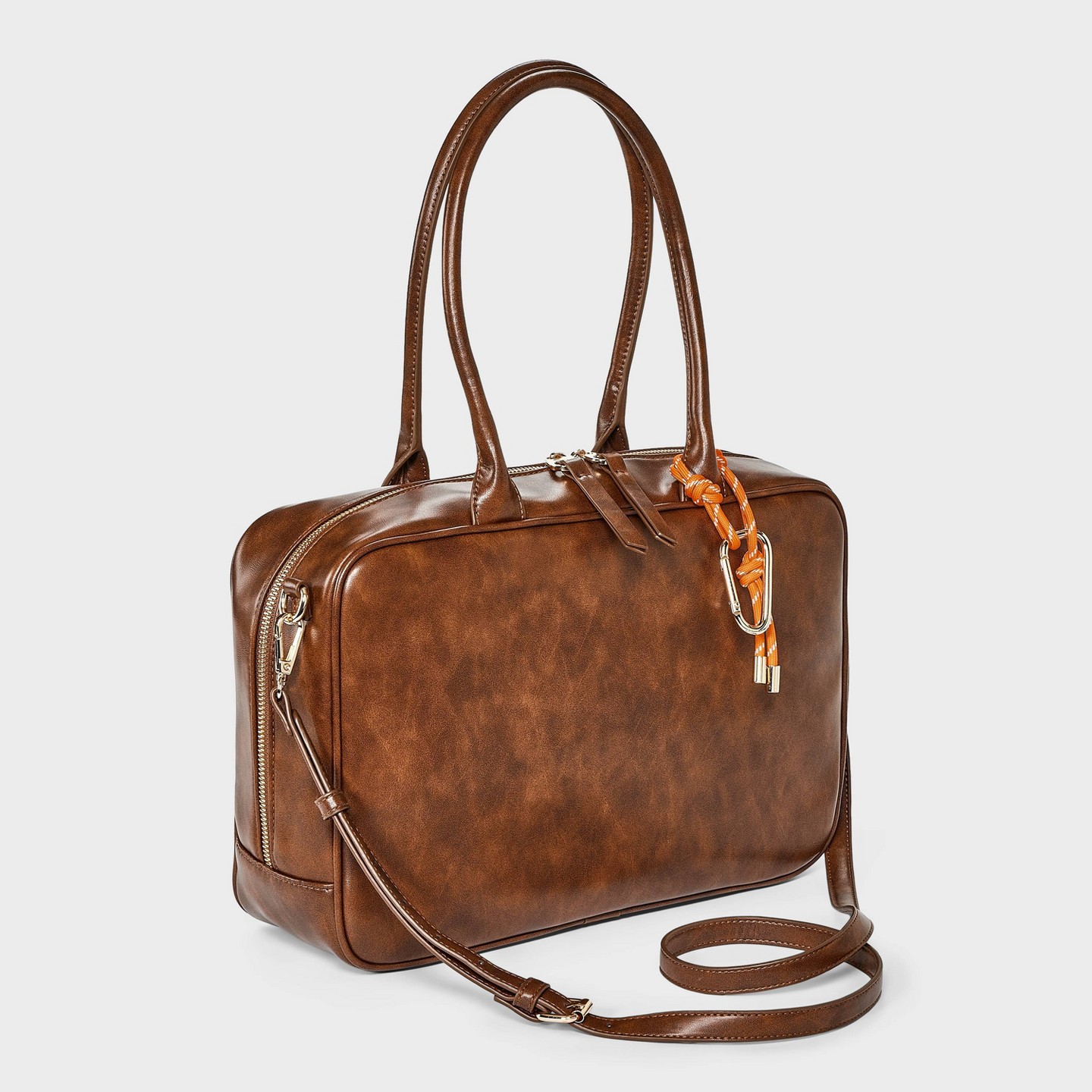 Сумка Universal Thread Sport Cord Medium Satchel HandBag, цвет: Коричневый — фото 3