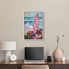 Art Remedy Colorful Surfboard in the Sand Colorful Coastal Wall Art Framed - 2 of 4