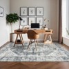 Rugs for Living Room - Non Slip Printed Area Rug, Stain Resistant Modern Floor Carpet, Low Pile Soft Indoor Rug for Home Decor - 2 of 4